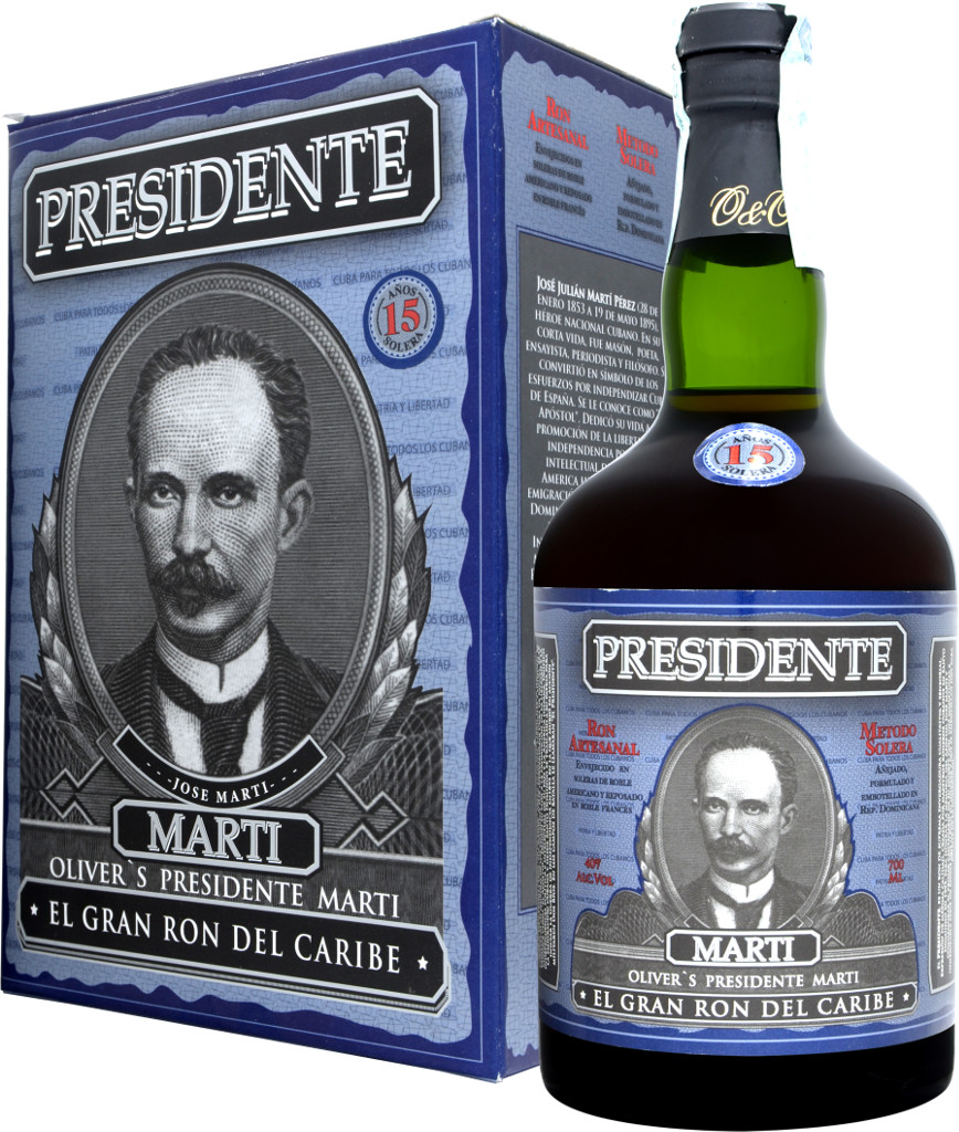 RUM PRESIDENTE MARTI 15 Y.O.