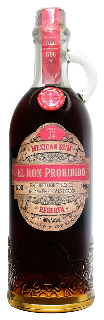 RUM EL RON PROHIBIDO 12 Y.O.