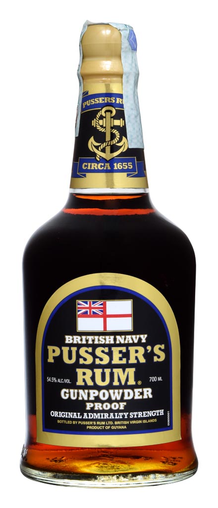 RUM PUSSER'S GUNPOWDER PROOF