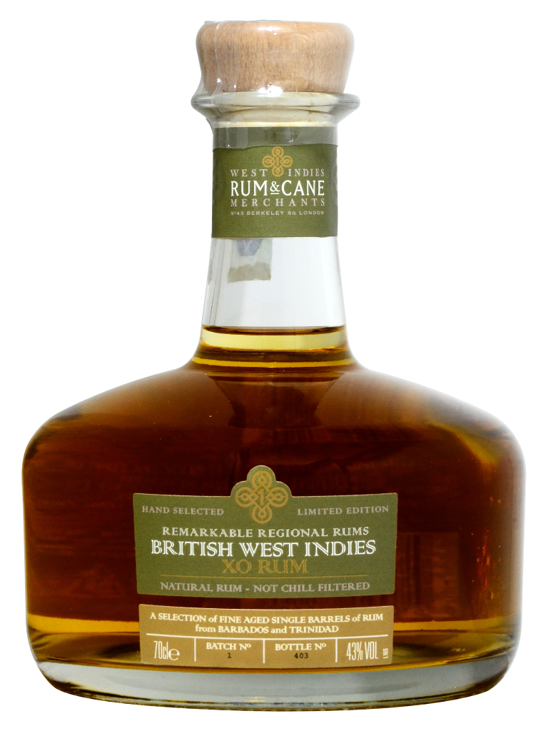 RUM RUM&CANE BRITISH WEST INDIES XO