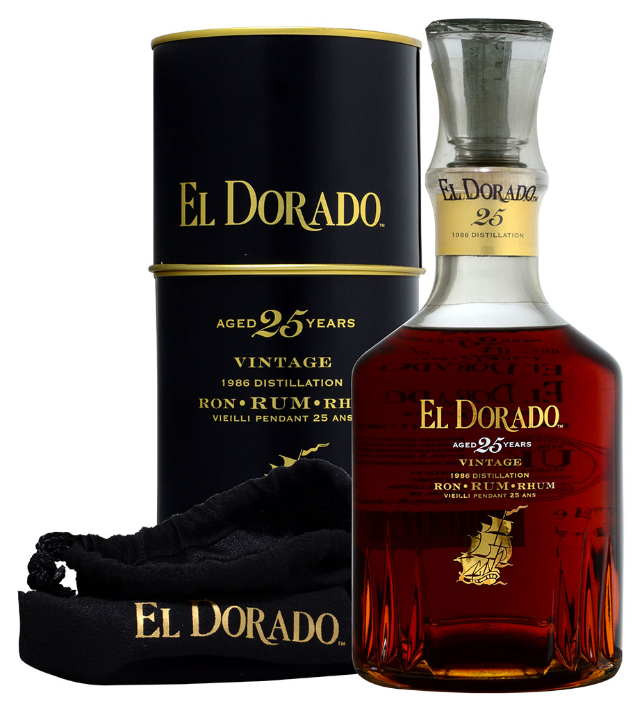 RUM EL DORADO 25 Y.O.