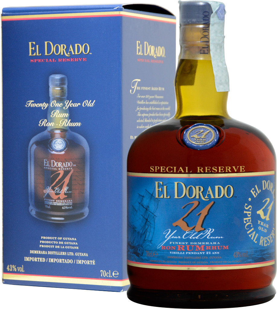RUM EL DORADO 21 Y.O.