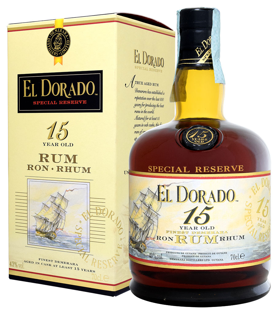 RUM EL DORADO 15 Y.O.