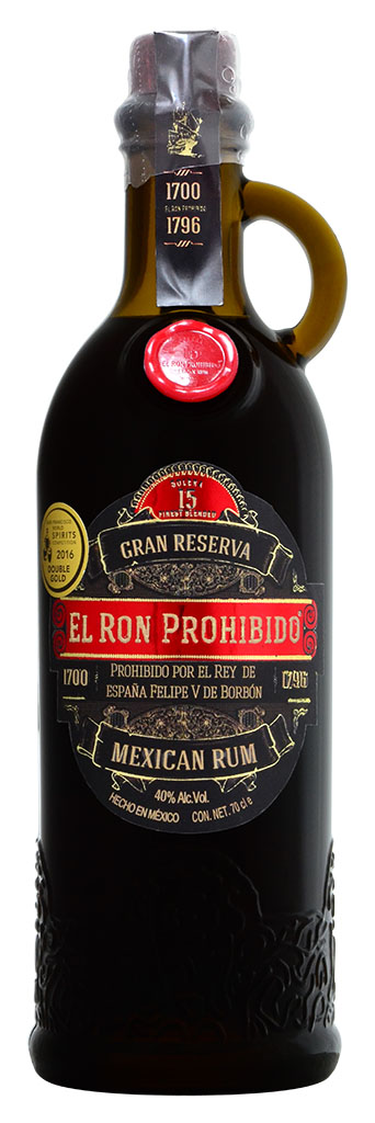 RUM EL RON PROHIBIDO 15 Y.O.
