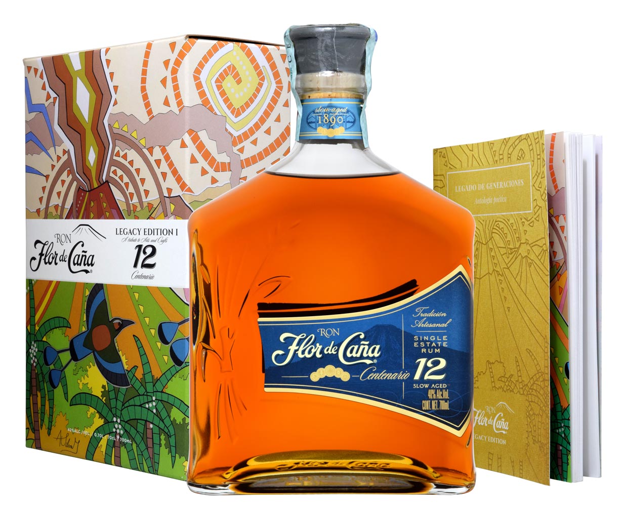 RUM FLOR DE CAÃ‘A 12 Y.O.