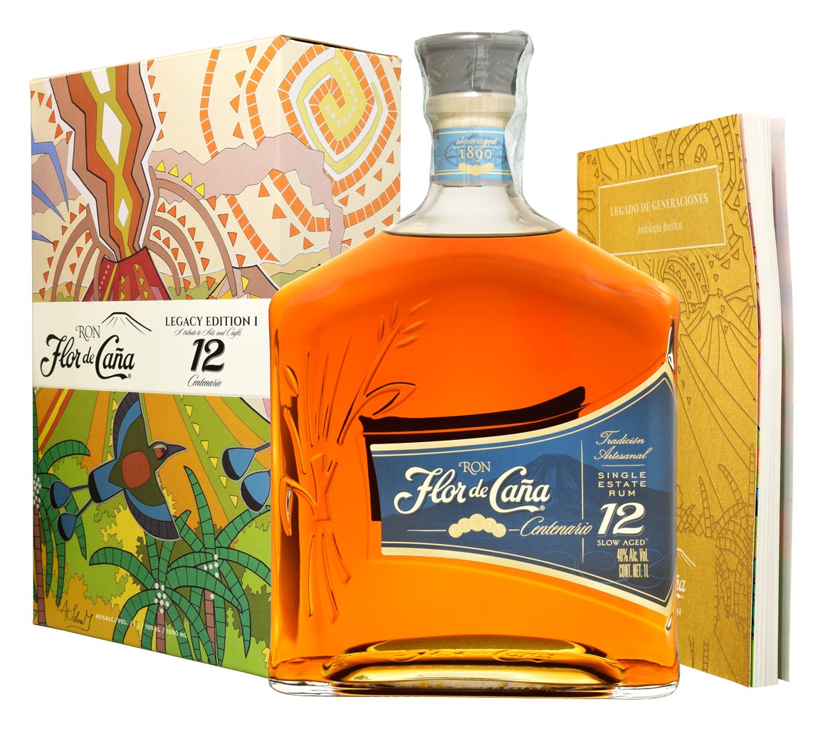 RUM FLOR DE CAÃ‘A 12 Y.O. 1Lt