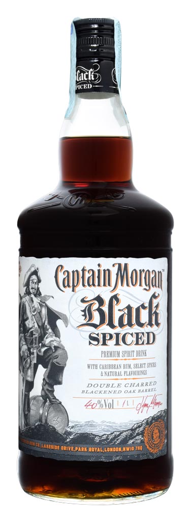 RUM CAPTAIN MORGAN BLACK SPICED 1Lt