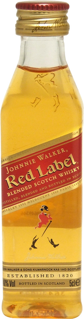 MIGNON SCOTCH WHISKY JOHNNIE WALKER RED LABEL