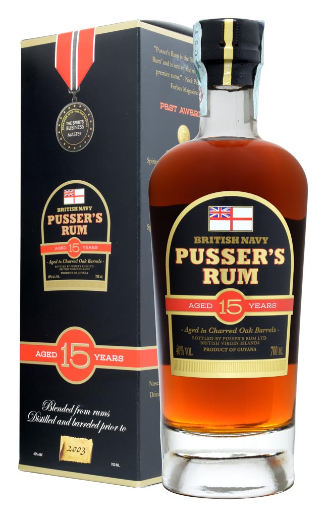 RUM PUSSER'S 15 Y.O.