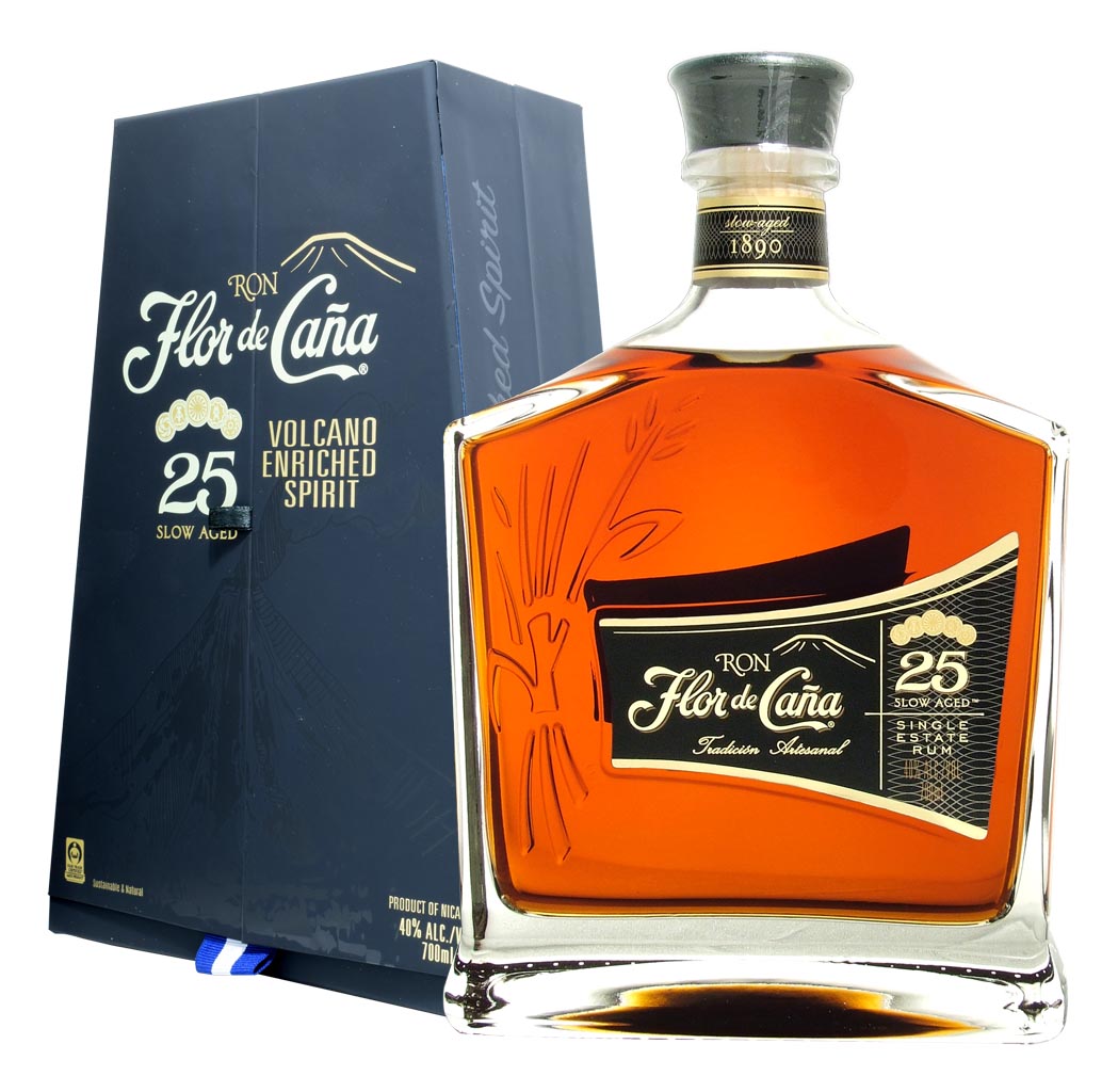 RUM FLOR DE CAÃ‘A 25 Y.O.