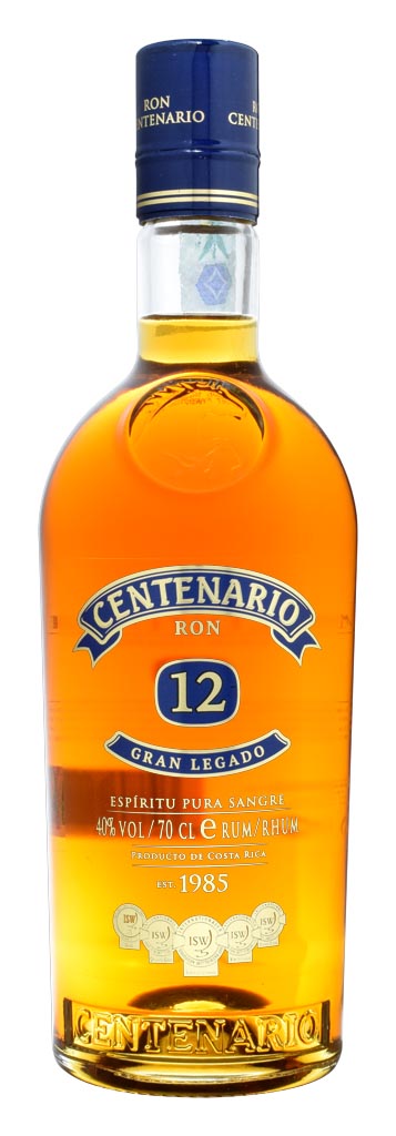 RUM CENTENARIO 12 Y.O