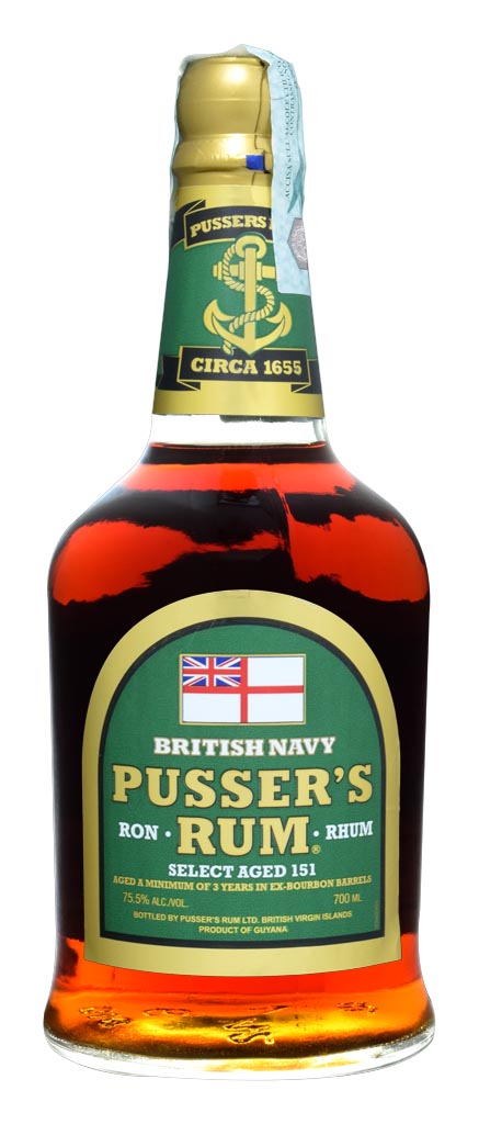 RUM PUSSER'S 151 OVERPROOF