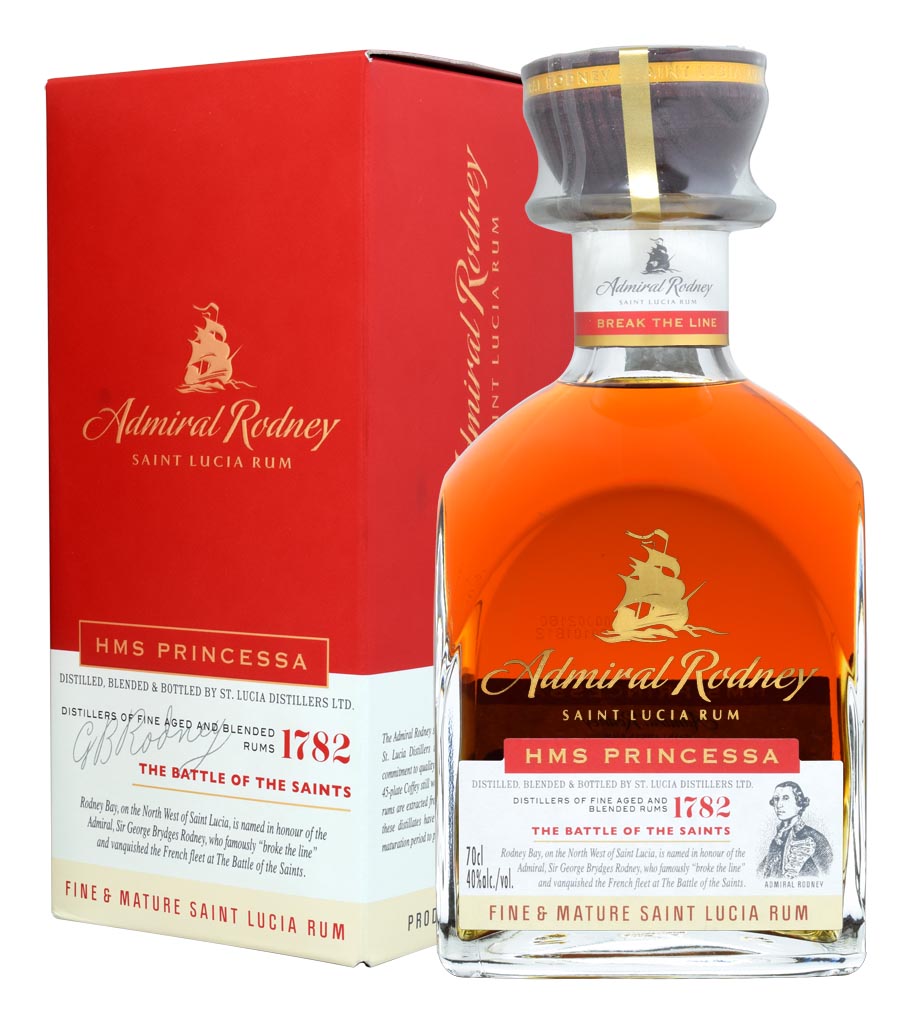 RUM ADMIRAL RODNEY HMS PRINCESSA