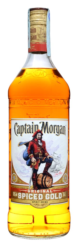 RUM CAPTAIN MORGAN SPICED GOLD 1Lt