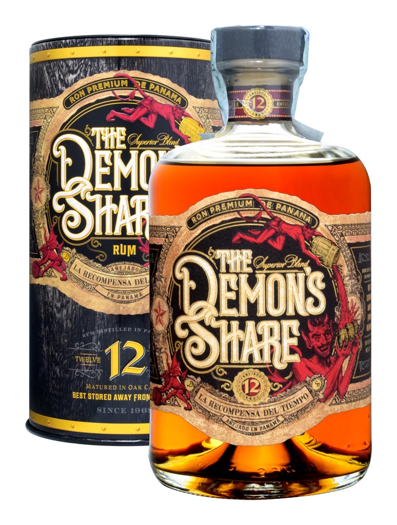 RUM THE DEMON'S SHARE 12 Y.O