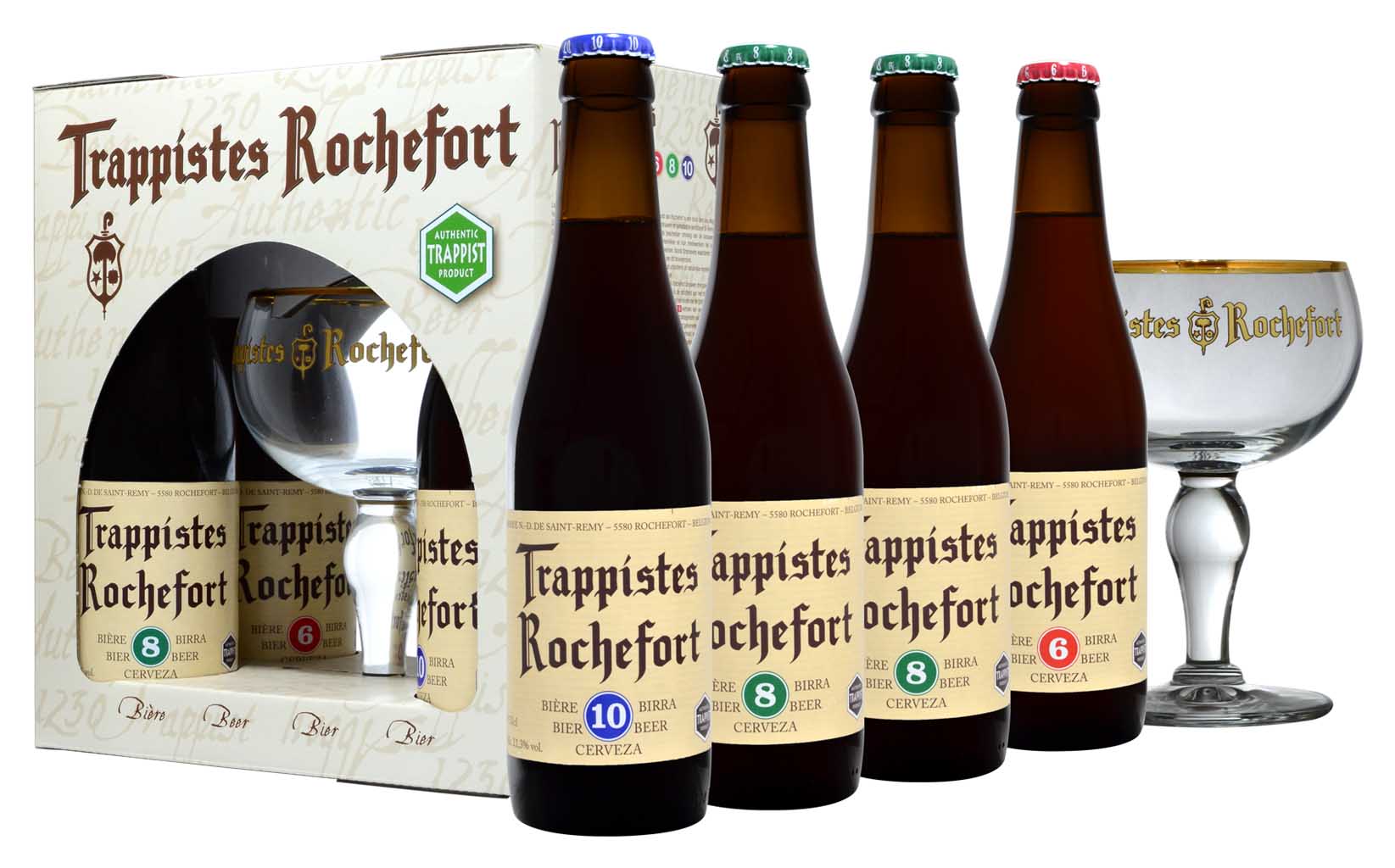 CADEAU TRAPPISTES ROCHEFORT 6, 8, 10