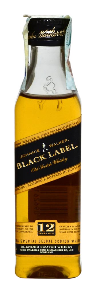 MIGNON SCOTCH WHISKY JOHNNIE WALKER BLACK LABEL